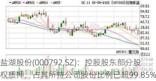 盐湖股份(000792.SZ)：控股股东部分股权质押，占其所持公司股份比例已超99.85%