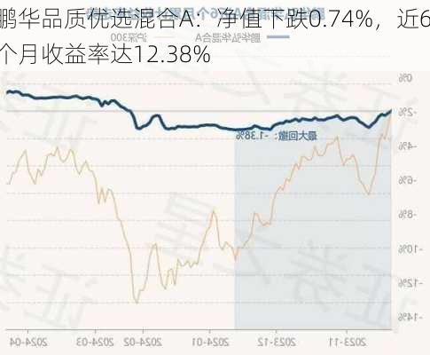 鹏华品质优选混合A：净值下跌0.74%，近6个月收益率达12.38%