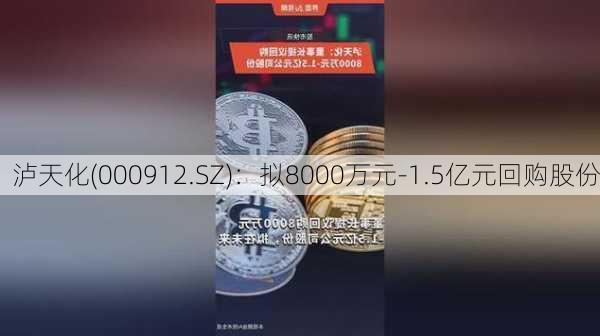 泸天化(000912.SZ)：拟8000万元-1.5亿元回购股份