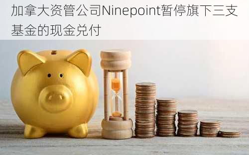 加拿大资管公司Ninepoint暂停旗下三支基金的现金兑付