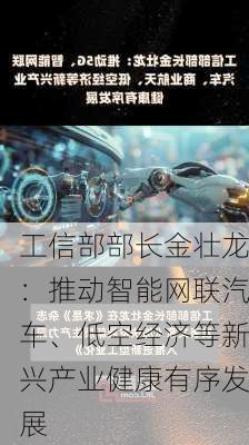 工信部部长金壮龙：推动智能网联汽车、低空经济等新兴产业健康有序发展