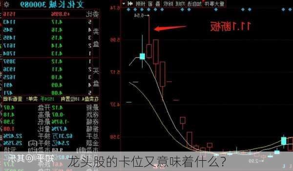 龙头股的卡位又意味着什么？