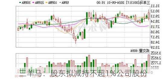 三羊马：股东拟减持不超1%公司股份