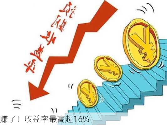 赚了！收益率最高超16%