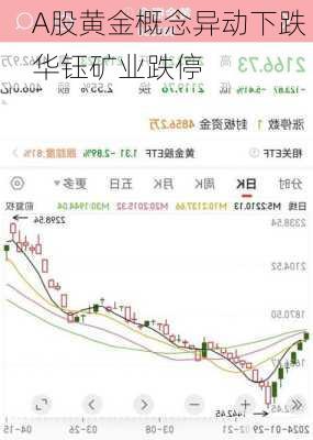 A股黄金概念异动下跌 华钰矿业跌停