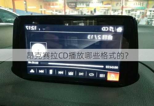 昂克赛拉CD播放哪些格式的？