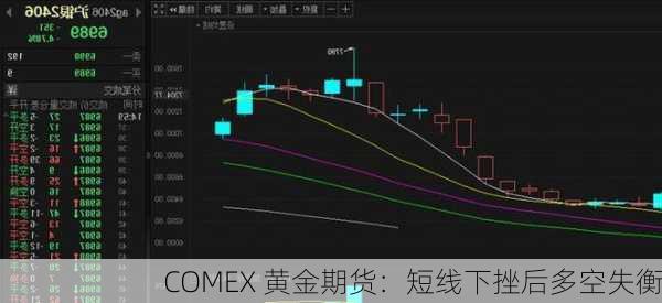 COMEX 黄金期货：短线下挫后多空失衡