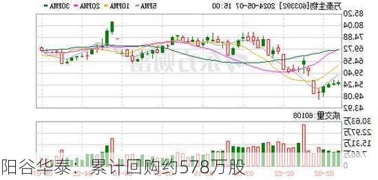 阳谷华泰：累计回购约578万股