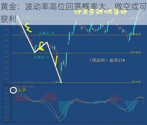 黄金：波动率高位回落概率大，做空或可获利