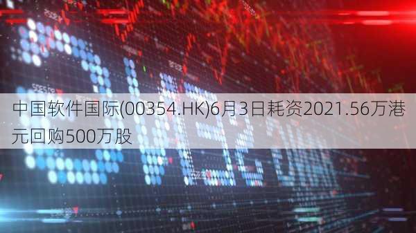 中国软件国际(00354.HK)6月3日耗资2021.56万港元回购500万股