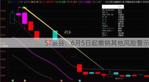 ST景谷：6月5日起撤销其他风险警示