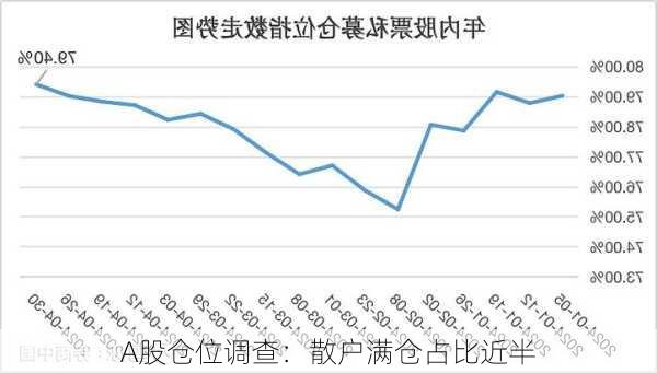 A股仓位调查：散户满仓占比近半