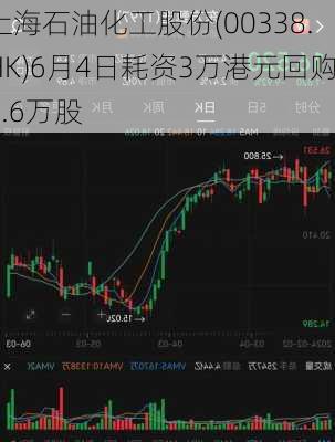 上海石油化工股份(00338.HK)6月4日耗资3万港元回购2.6万股