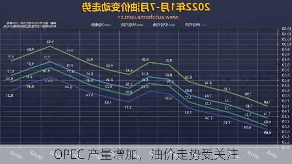 OPEC 产量增加，油价走势受关注