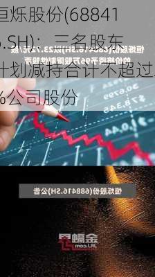 恒烁股份(688416.SH)：三名股东计划减持合计不超过2%公司股份