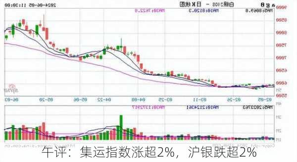 午评：集运指数涨超2%，沪银跌超2%