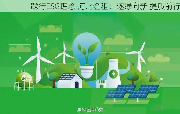 践行ESG理念 河北金租：逐绿向新 提质前行