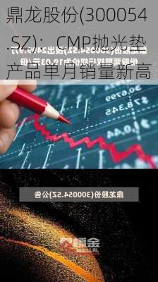 鼎龙股份(300054.SZ)：CMP抛光垫产品单月销量新高