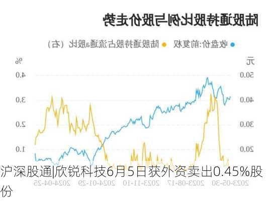 沪深股通|欣锐科技6月5日获外资卖出0.45%股份