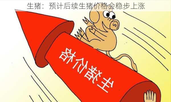 生猪：预计后续生猪价格会稳步上涨