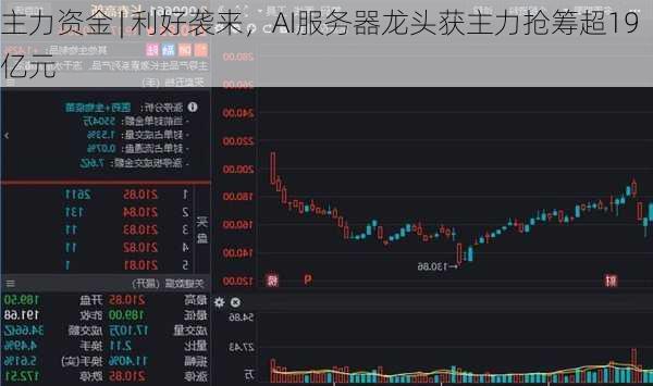 主力资金 | 利好袭来，AI服务器龙头获主力抢筹超19亿元