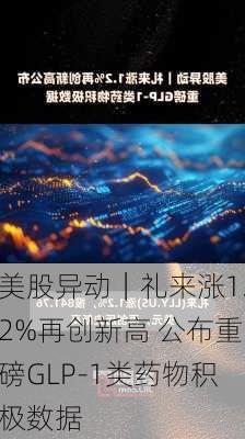 美股异动｜礼来涨1.2%再创新高 公布重磅GLP-1类药物积极数据