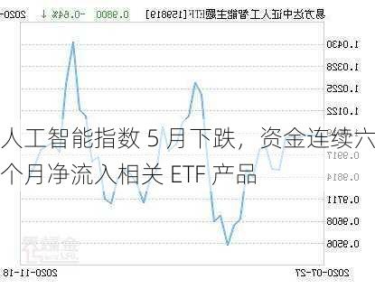 人工智能指数 5 月下跌，资金连续六个月净流入相关 ETF 产品