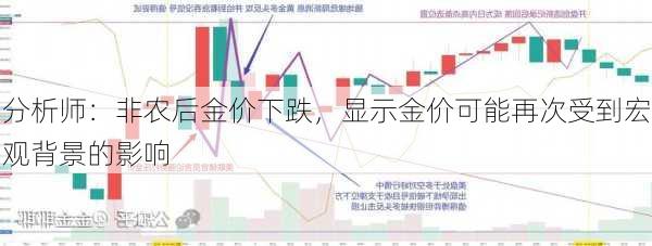 分析师：非农后金价下跌，显示金价可能再次受到宏观背景的影响