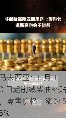 马来西亚：6 月 10 日起削减柴油补贴，零售价格上涨约 55%