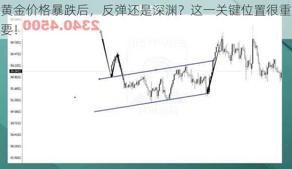 黄金价格暴跌后，反弹还是深渊？这一关键位置很重要！