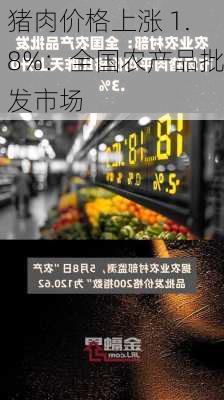 猪肉价格上涨 1.8%：全国农产品批发市场