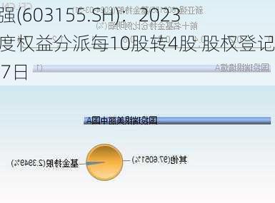 新亚强(603155.SH)：2023年年度权益分派每10股转4股 股权登记6月17日