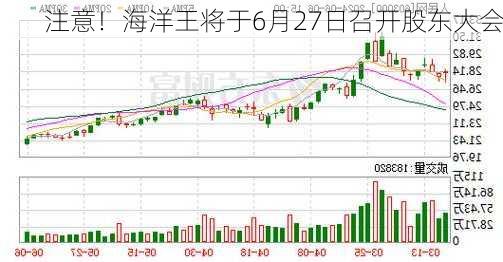 注意！海洋王将于6月27日召开股东大会