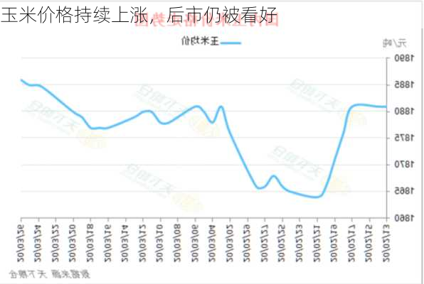 玉米价格持续上涨，后市仍被看好