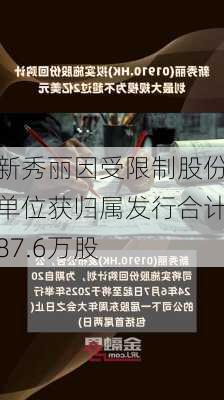 新秀丽因受限制股份单位获归属发行合计87.6万股