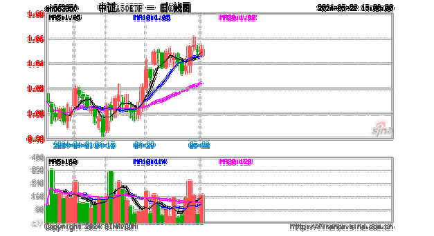 A50ETF基金持续增长：5月资金流入超118亿元，份额突破200亿份