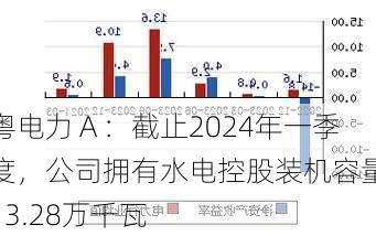 粤电力Ａ：截止2024年一季度，公司拥有水电控股装机容量13.28万千瓦