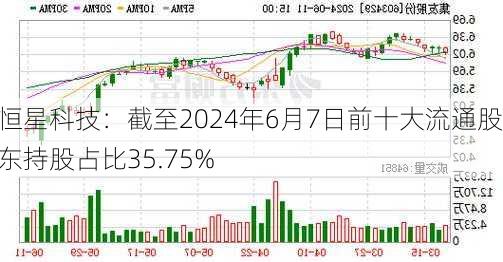 恒星科技：截至2024年6月7日前十大流通股东持股占比35.75%