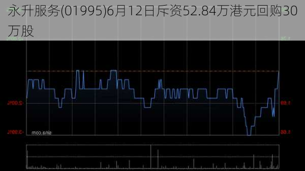 永升服务(01995)6月12日斥资52.84万港元回购30万股