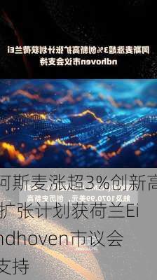 阿斯麦涨超3%创新高 扩张计划获荷兰Eindhoven市议会支持