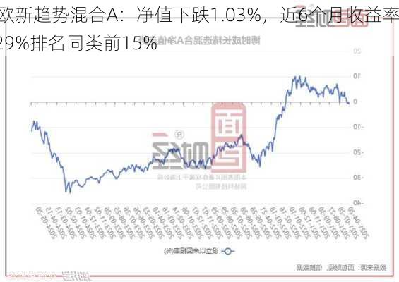 中欧新趋势混合A：净值下跌1.03%，近6个月收益率8.29%排名同类前15%