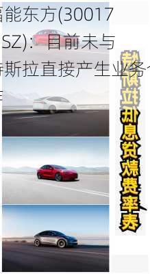 福能东方(300173.SZ)：目前未与特斯拉直接产生业务合作