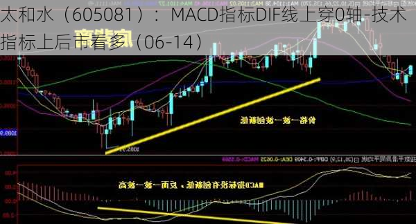 太和水（605081）：MACD指标DIF线上穿0轴-技术指标上后市看多（06-14）