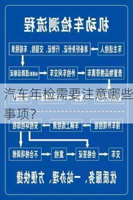 汽车年检需要注意哪些事项？