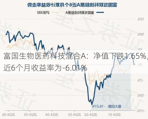 富国生物医药科技混合A：净值下跌1.65%，近6个月收益率为-6.01%