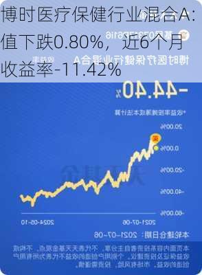 博时医疗保健行业混合A：净值下跌0.80%，近6个月收益率-11.42%