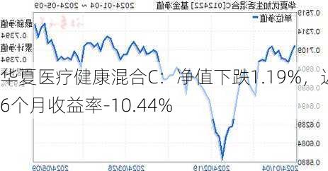 华夏医疗健康混合C：净值下跌1.19%，近6个月收益率-10.44%