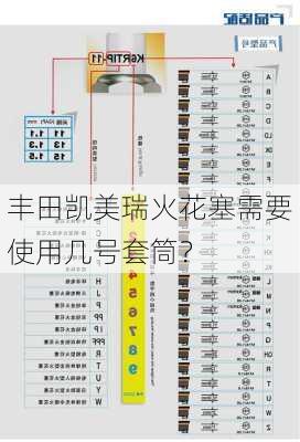 丰田凯美瑞火花塞需要使用几号套筒？