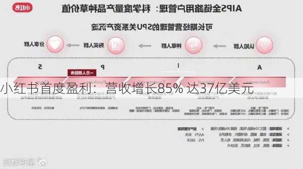 小红书首度盈利：营收增长85% 达37亿美元