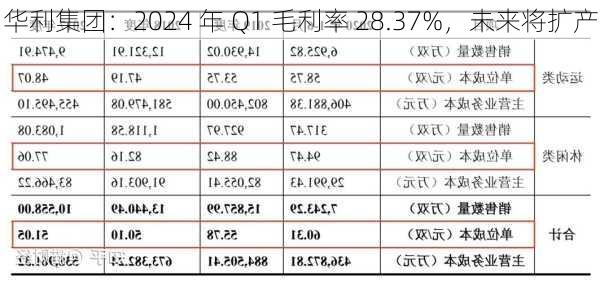 华利集团：2024 年 Q1 毛利率 28.37%，未来将扩产